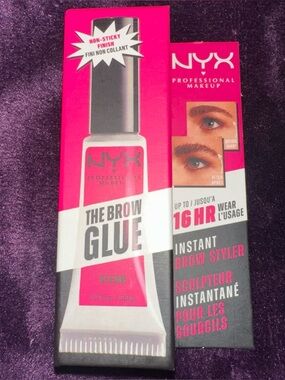 NYX Professional Makeup The Brow Glue Instant Brow Styler TBG01 Transparent NEW